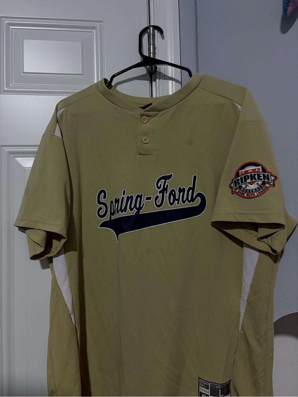 Holloway Light Gold Team Jersey